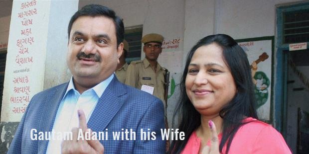 gautam adani with his wife